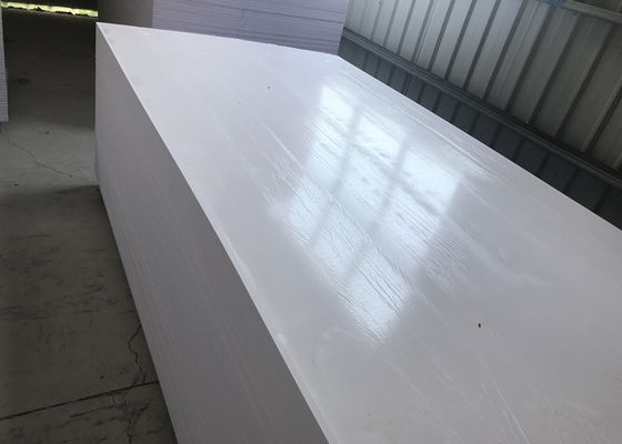 Rigid White PVC Free Foam Board 0.55g / Cm3 High Density Foam Sheets